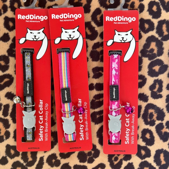 Red Dingo Cat collar - Picture 6 of 8